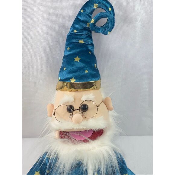 Silly Puppets Wizard, Tommy & Kimmie – Lot of 3 Large Mouth Hand Puppets and Sta - Picture 3 of 10